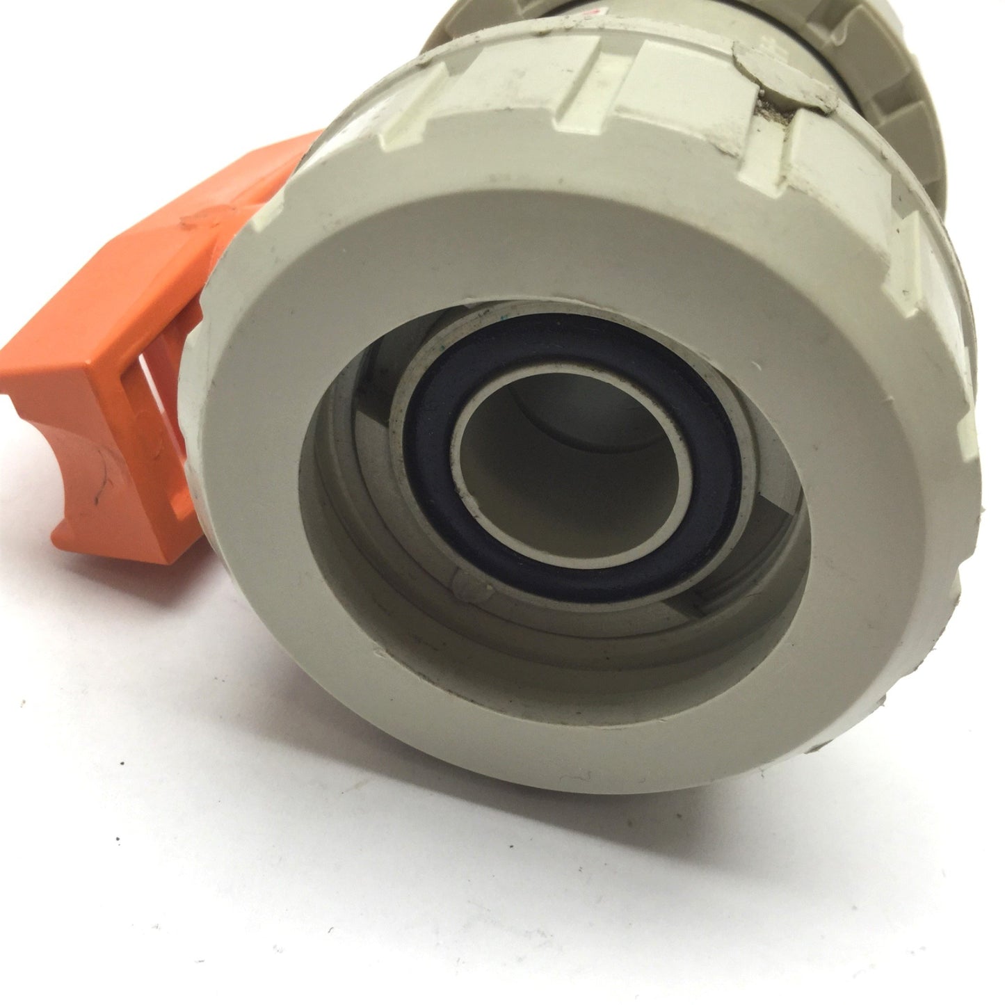 Used FIP PN10 25-3/4" DN20 Ball Valve, Female NPT Polypropylene, 1/4 Turn T Handle