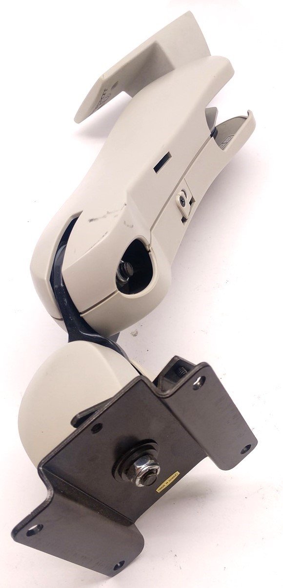 Used Ergotron 45-087-180-01 Flat Panel Monitor Arm Vertical Wall Mount 14", VESA 75mm
