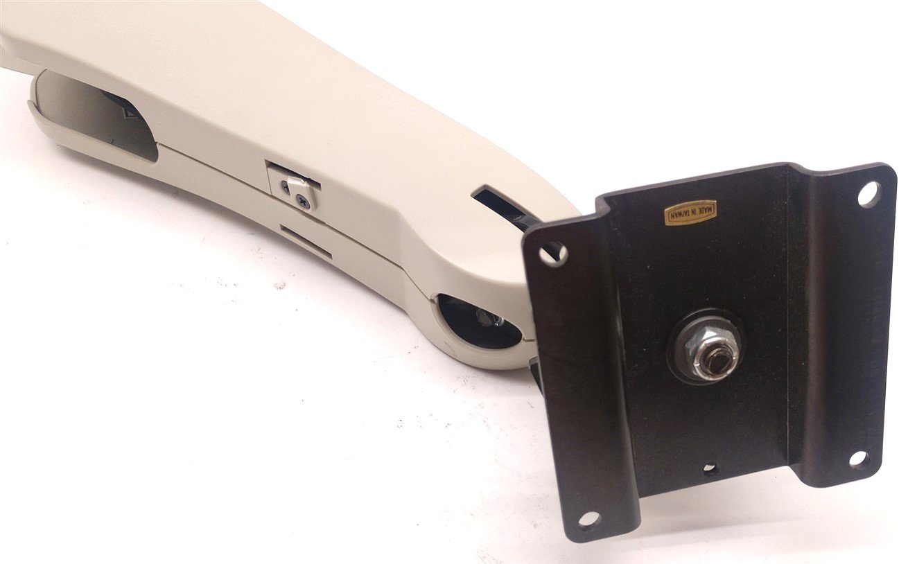 Used Ergotron 45-087-180-01 Flat Panel Monitor Arm Vertical Wall Mount 14", VESA 75mm