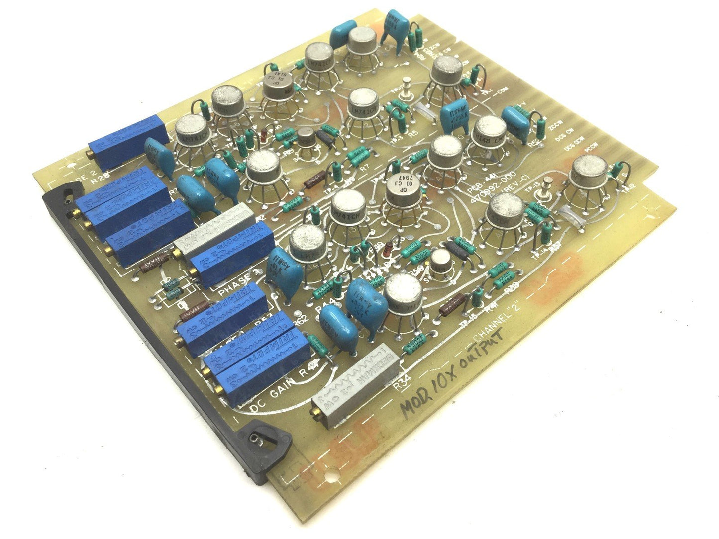 Used Schaevitz Engineering PCB-441 4170992-000 Rev C Circuit Board Output Card
