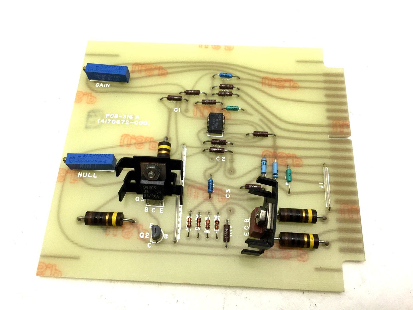 Used Schaevitz Engineering PCB-316 A 4170672-000 Single Channel Power Amplifier