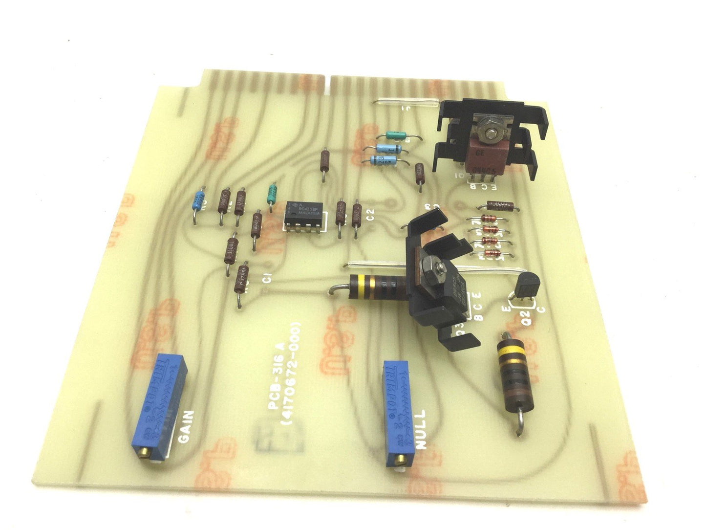 Used Schaevitz Engineering PCB-316 A 4170672-000 Single Channel Power Amplifier