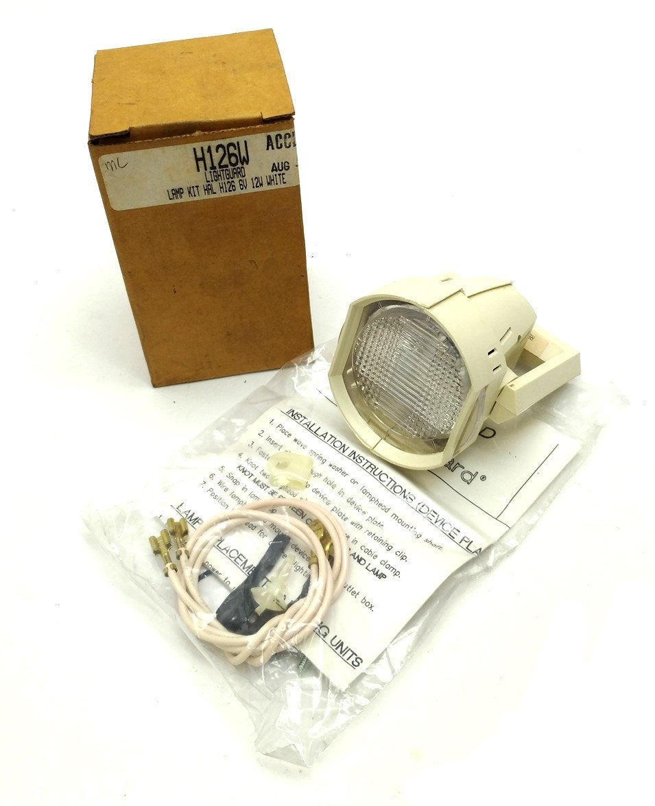 New EX-IDE LightGuard H126W Halogen Lamp Head Kit, Beige, 6VDC 12W