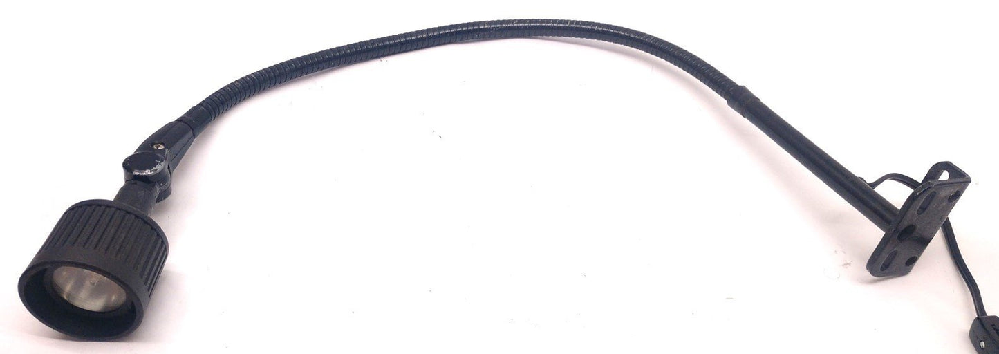 Used Dazor Model 6930 Lamp, Halogen Lighting w Flexible Arm, 118V, 60Hz, 0.2 Amp