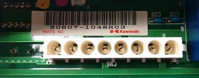 Used Kawasaki 50607-1048R03 Servo Motor Driver Module, 4x 20 Pin Connectors, 280VDC