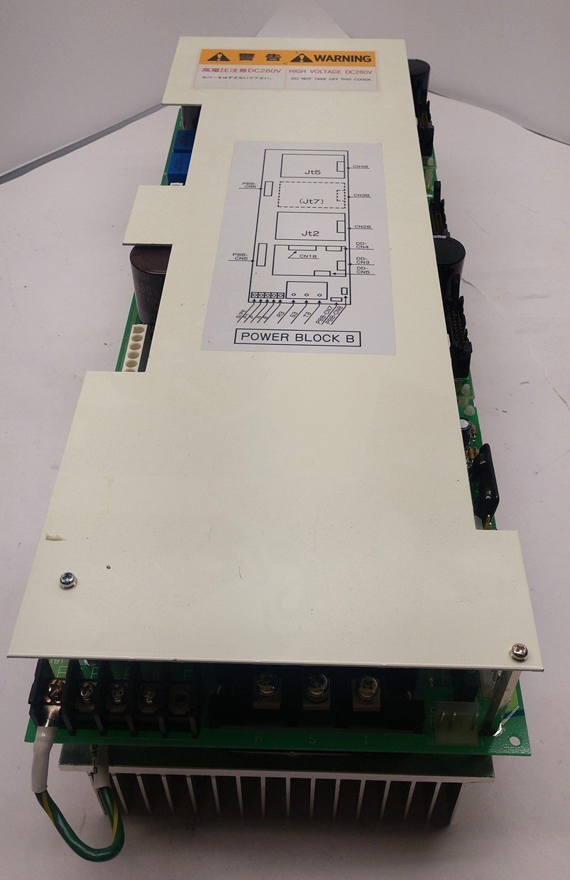 Used Kawasaki 50607-1069R01 Servo Motor Driver Module, 3x 20 Pin Connectors, 280VDC