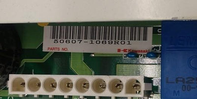 Used Kawasaki 50607-1069R01 Servo Motor Driver Module, 3x 20 Pin Connectors, 280VDC
