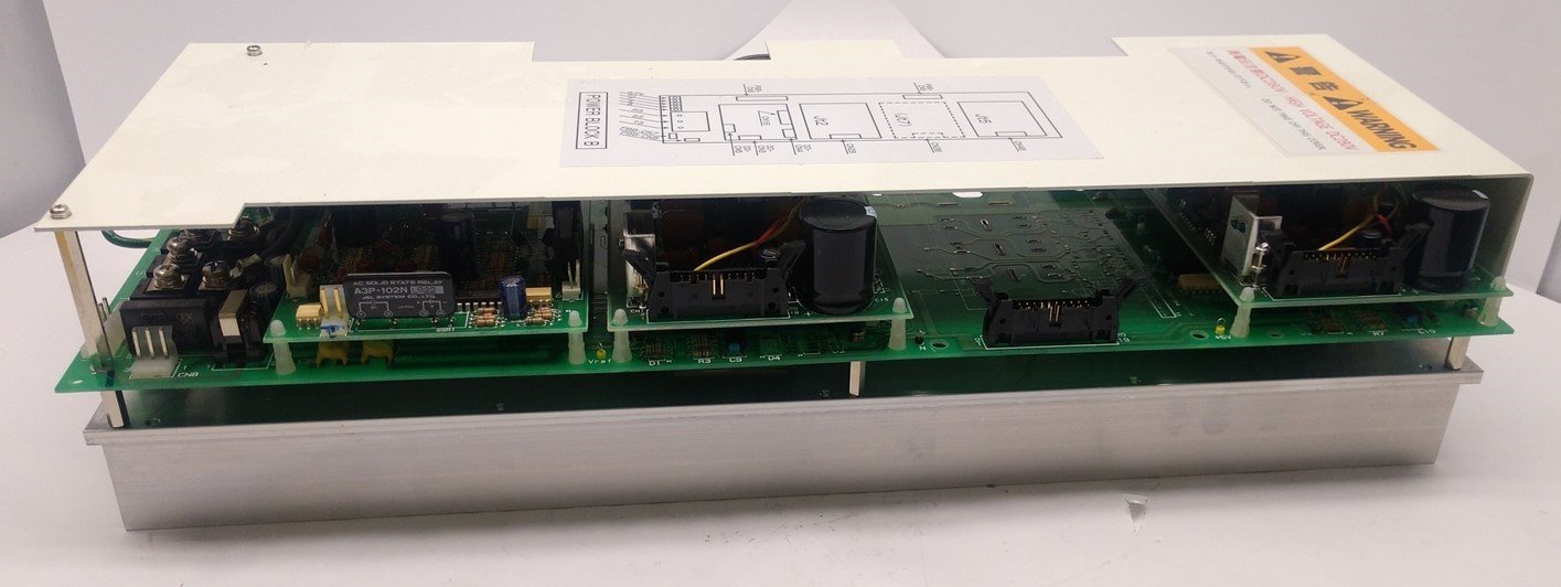 Used Kawasaki 50607-1069R01 Servo Motor Driver Module, 3x 20 Pin Connectors, 280VDC