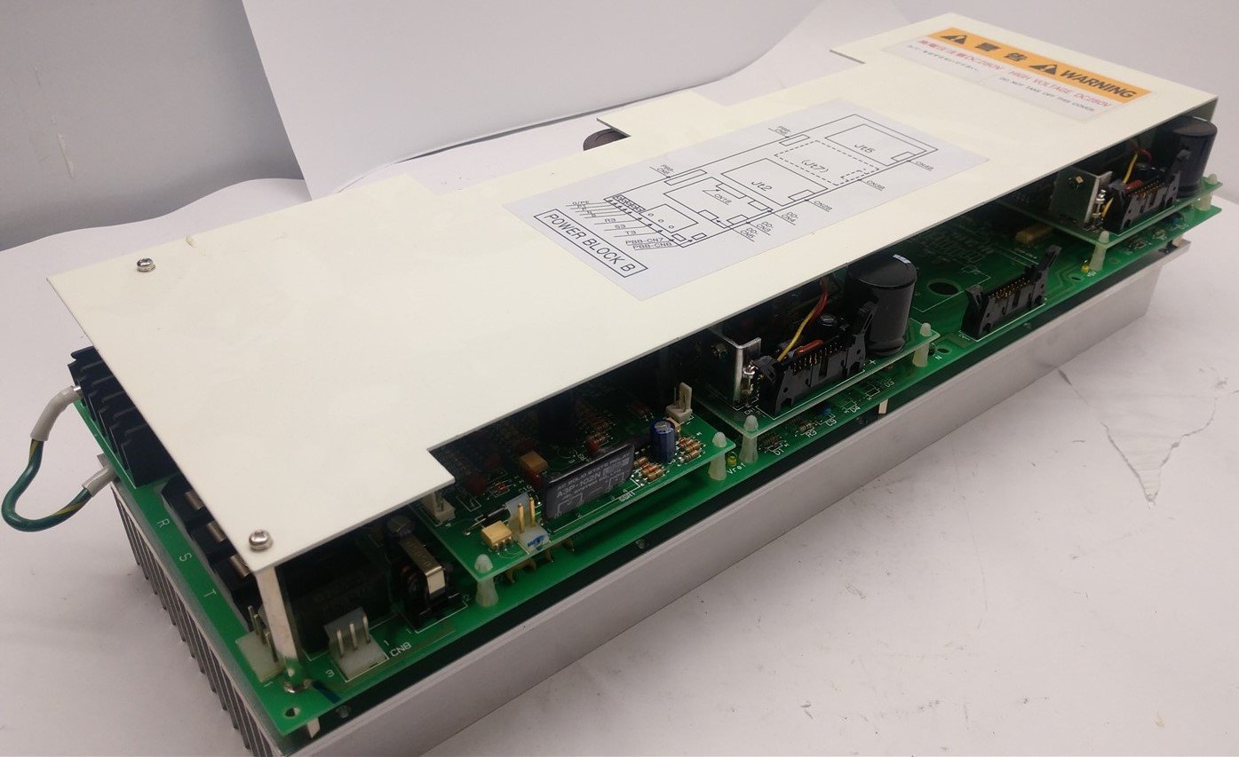 Used Kawasaki 50607-1069R01 Servo Motor Driver Module, 3x 20 Pin Connectors, 280VDC
