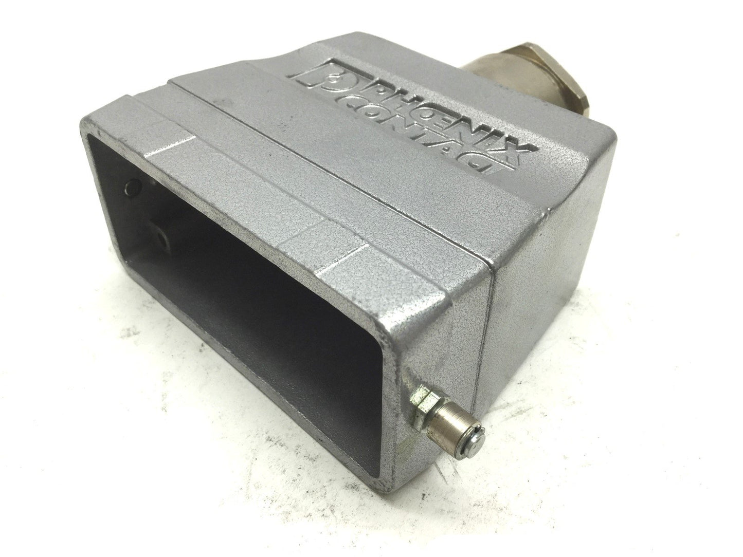 Used Lot of 2 Phoenix Contact 1775606 13-TFL/PG29G Aluminum Connector Cover