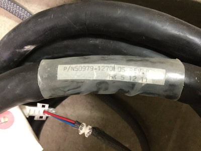 Used Kawasaki JS005 Robot Arm Power and Feedback Cables 50979-1269L05 50979-1270L05