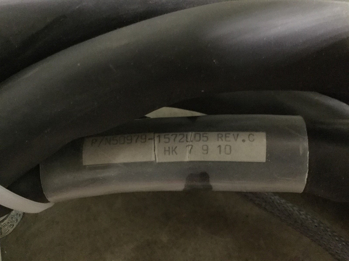 Used Kawasaki JS005 Robot Arm Power and Feedback Cables 50979-1572L05 50979-1573L05