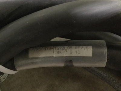 Used Kawasaki JS005 Robot Arm Power and Feedback Cables 50979-1572L05 50979-1573L05