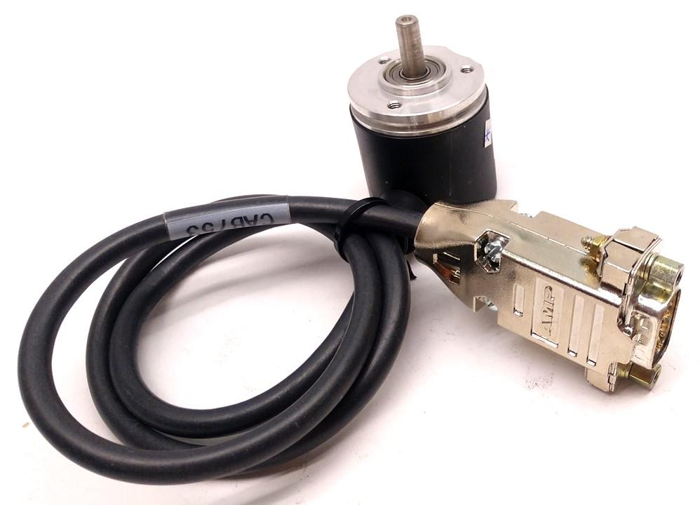 Used Baumer BDK 16.05A2048-5-5 5mm Incremental Shaft Encoder, 5VDC