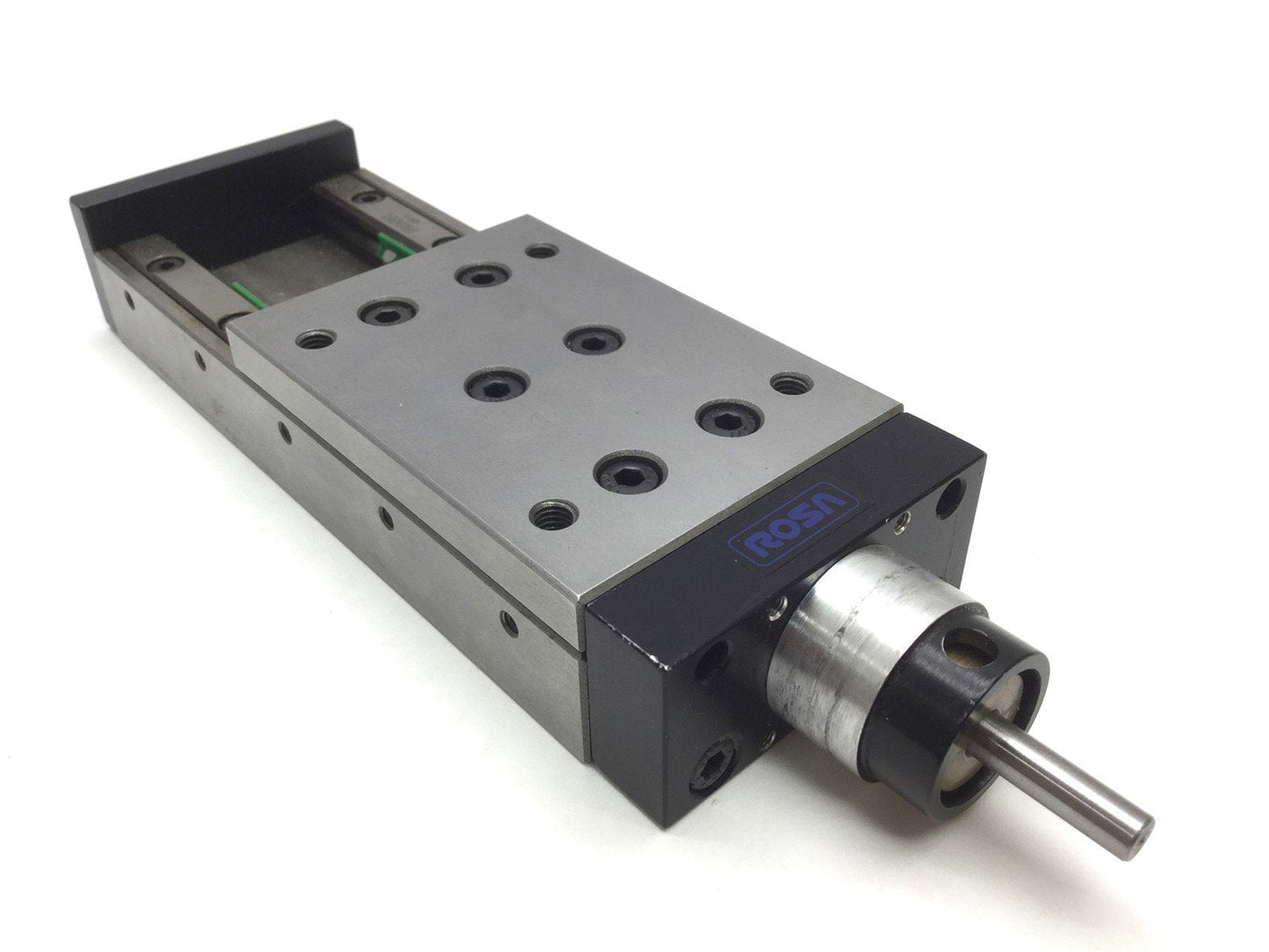 Used Rosa TV00-125/75 Precision Linear Table 1mm/Rev, Travel: 50mm, Table: 75mmx52mm