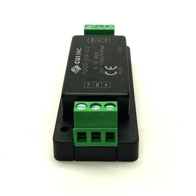 New CUI Inc. PQA50-D24-S12-T DC to DC Converter Input: 18-36VDC Output: 12VDC 4167mA