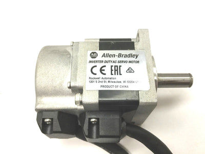 Used Allen Bradley TLY-A110T-HJ62AA Kinetix Servo Motor, 230VAC, NEMA 17, 6000RPM