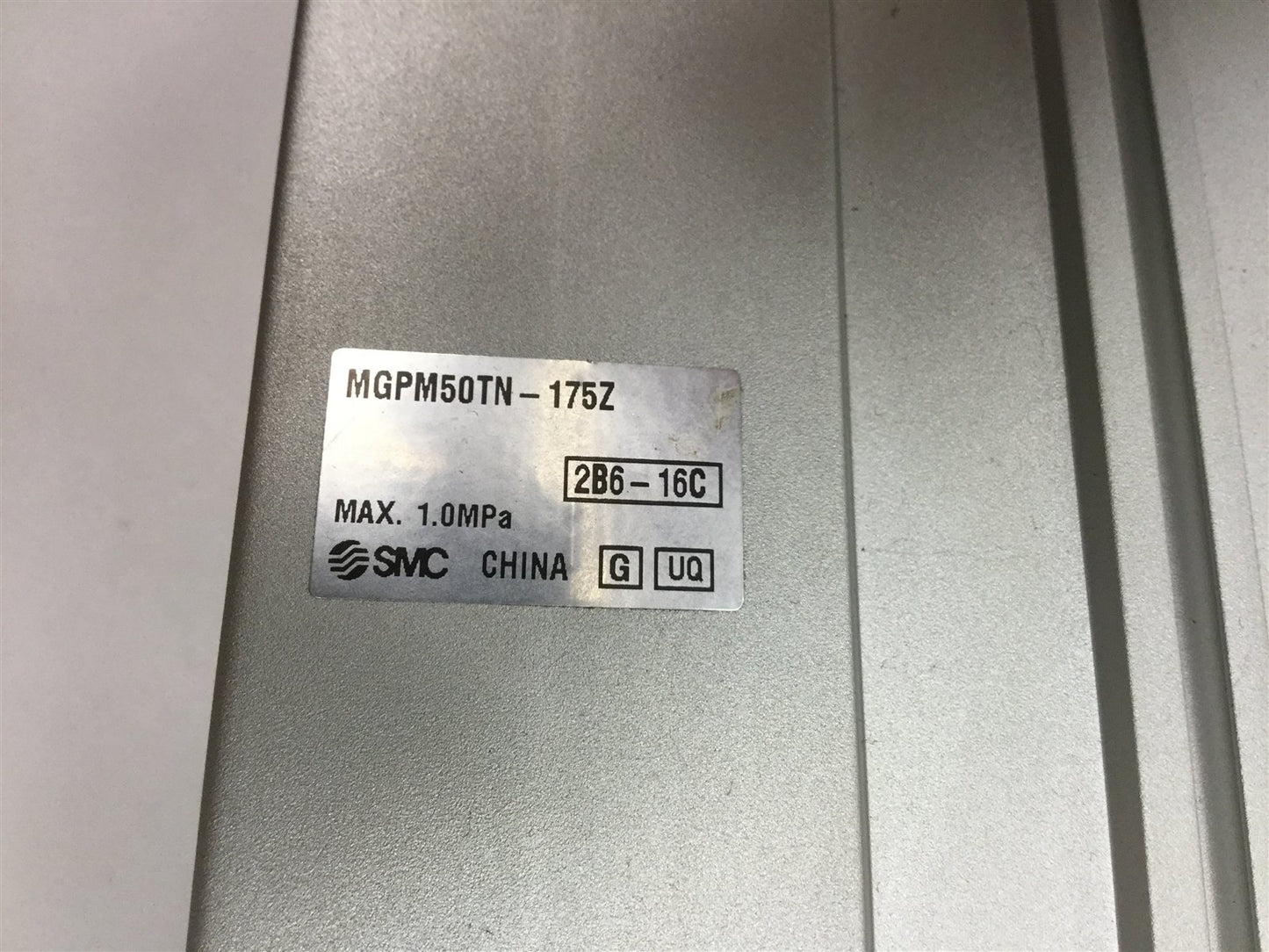 For parts or not working SMC MGPM50TN-175Z Guided Cylinder, Bore: 50mm, Stroke: 175mm, *For Parts*