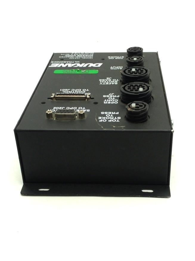 Used Dukane 43A400 Universal Adapter, 2x 12-Pin 3x 4-Pin Round, DB9, 36-Pin SCSI