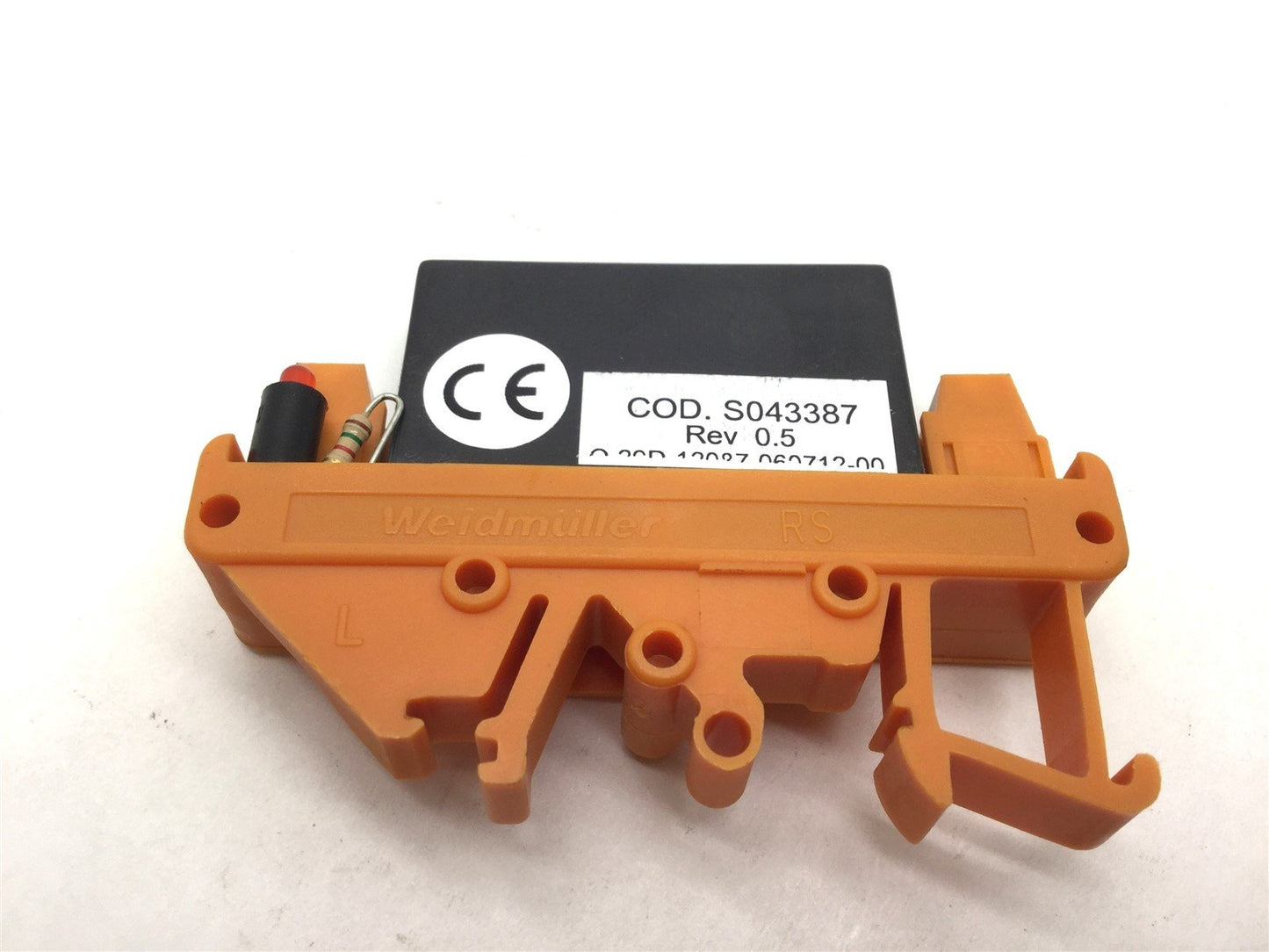 Used Weidmuller 88D-360 Solid State Relay, Output: 60VDC 3A, Input: 3-32VDC