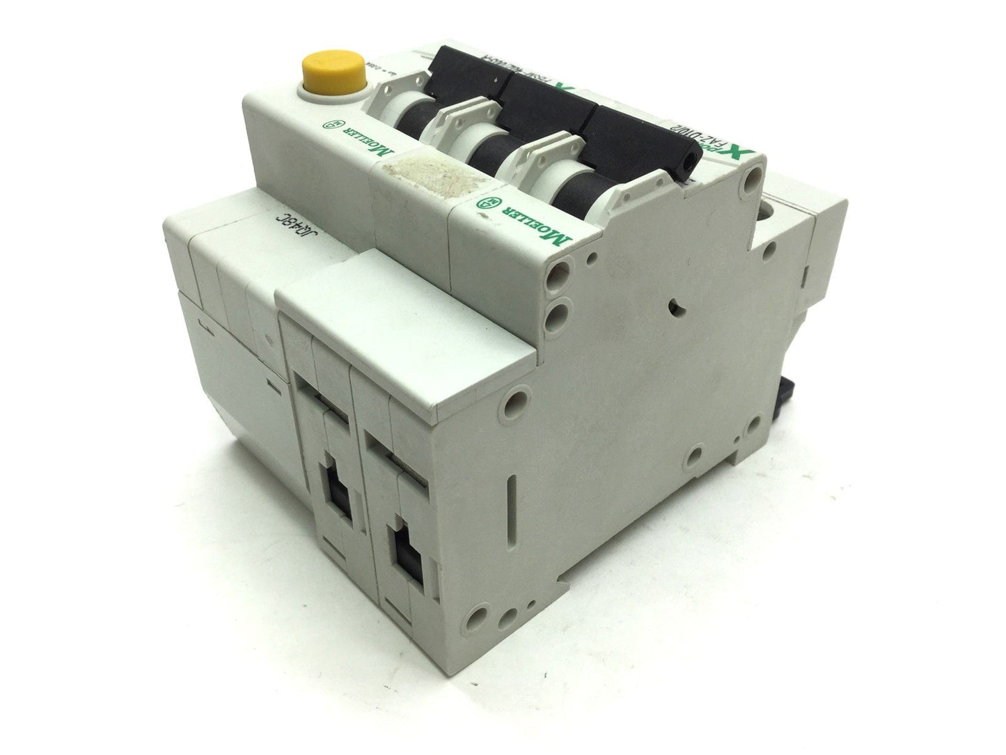 Used Moeller PBSM-402/003-A Switch With FAZ-D10/2 Circuit Breaker 10A 277/480VAC
