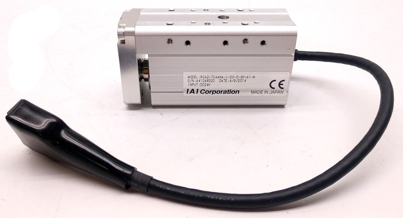 Used IAI Robo Cylinder RCA2-TCA4NA-I-20-2-30-A1-M Linear Actuator, Input: 24VDC