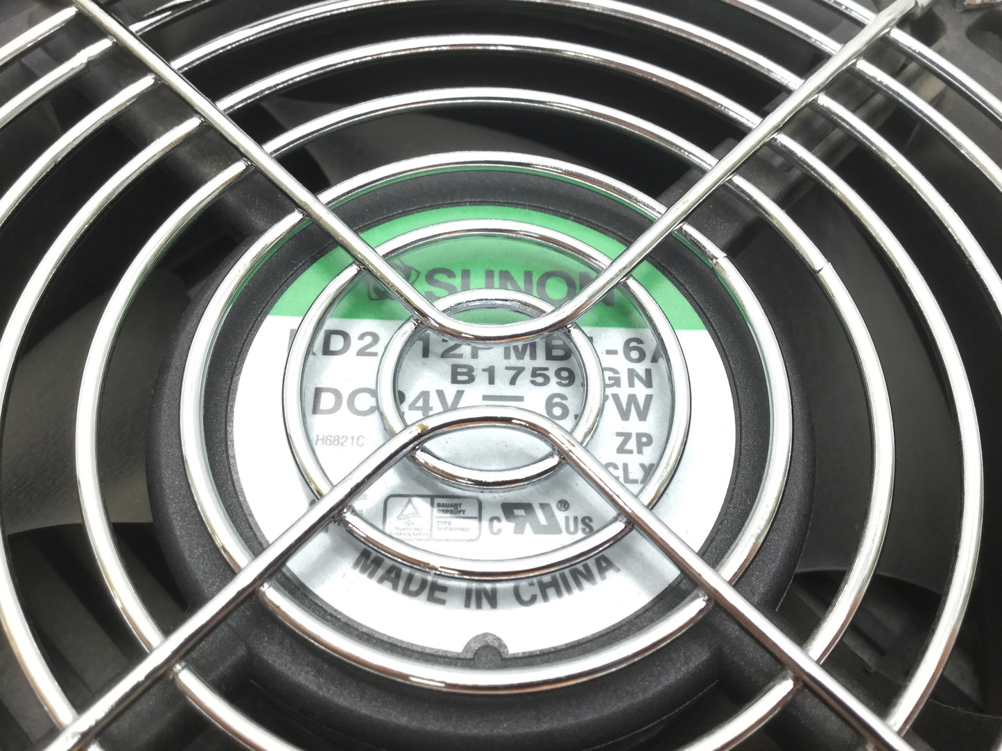 Used Lot of 2 Sunon KD2412PMB1-6A Fans 120 x 120 x 55 mm, Voltage: 34VDC 6.7W