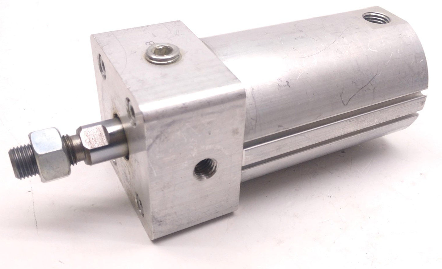 Used Destaco 84350 Pneumatic Cylinder, W/O Clamp, 55mm Travel, Shaft Diameter: 16mm