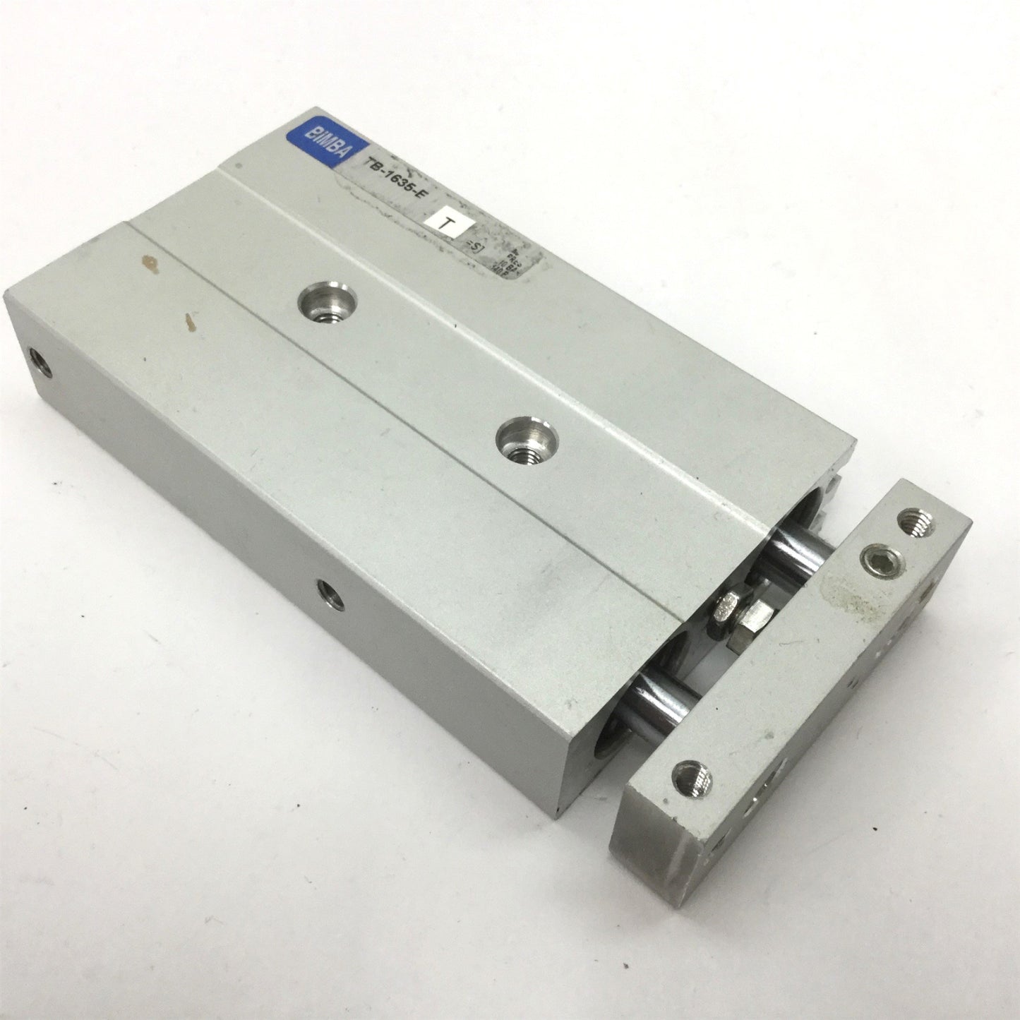 Used Bimba TB-1635-E Pneumatic Cylinder, Bore: 16mm, Stroke: 35mm, Ports: 10-32
