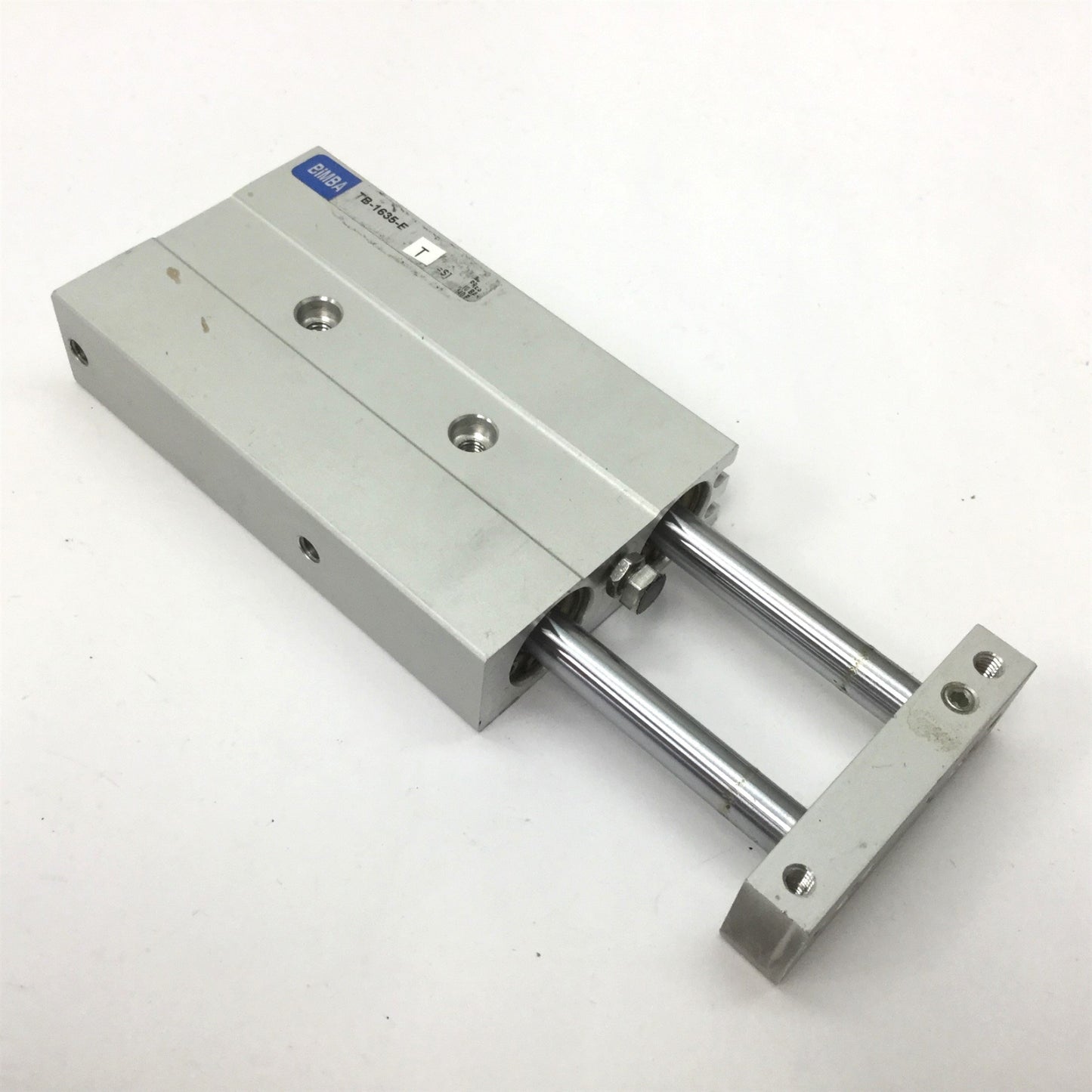 Used Bimba TB-1635-E Pneumatic Cylinder, Bore: 16mm, Stroke: 35mm, Ports: 10-32