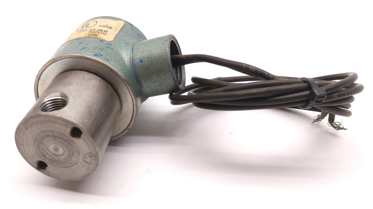 Used ITT 301AF04N2AC9 Solenoid Valve, Voltage: 230/240VAC, Ports: 1/8" NPT