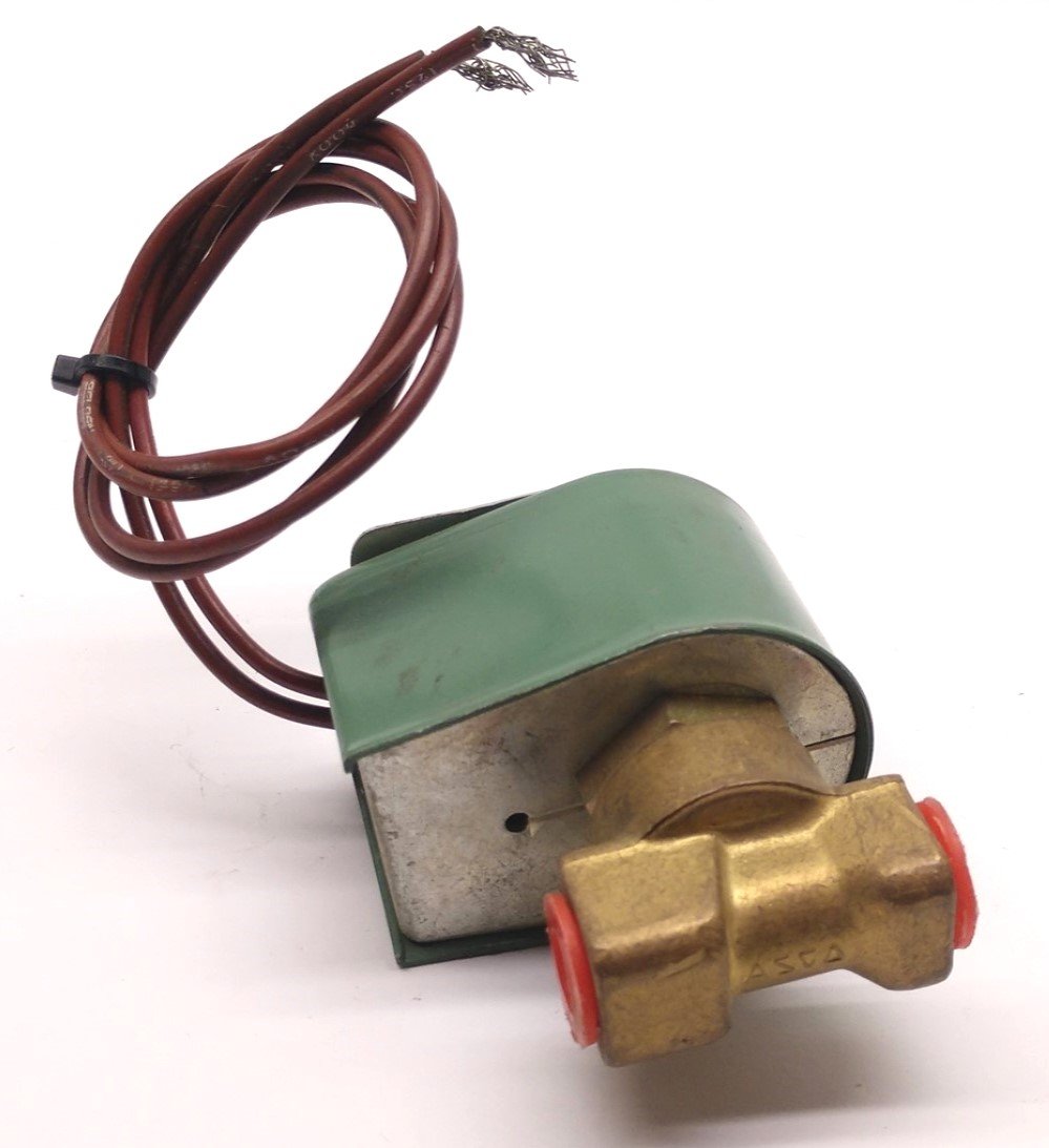 Used ASCO 80488B3 Solenoid Valve, Pipe 1/4, Max Pressure: 300, Volts: 220, 16.7W