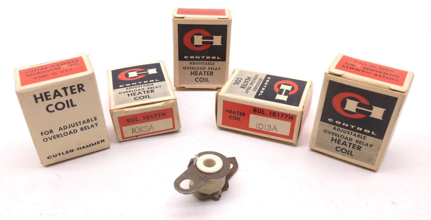 Used Lot of 5 In Box Cutler-Hammer Control 1013A Heater Coils