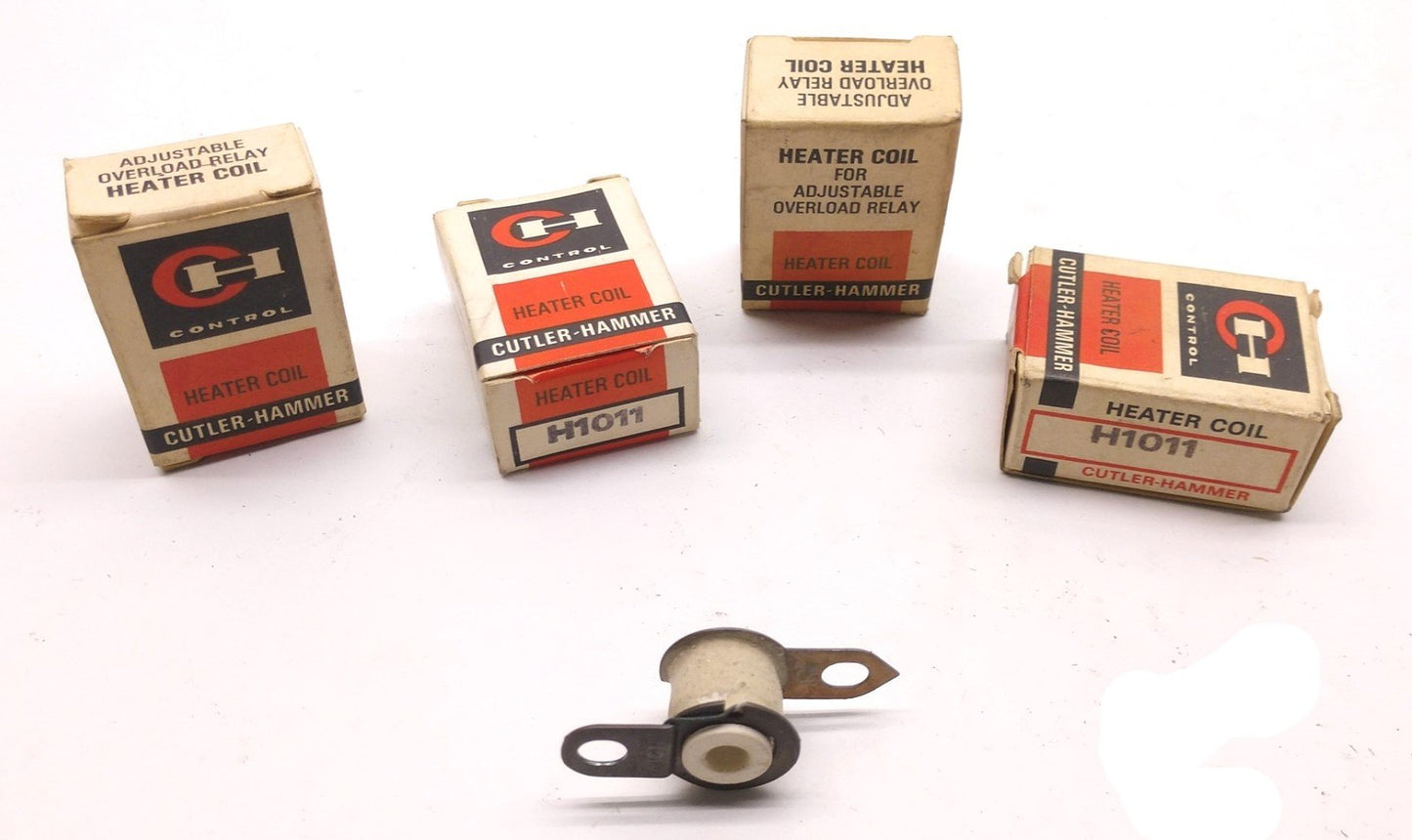 Used Lot of 4 In Box Cutler-Hammer Control H1011 Heater Coils