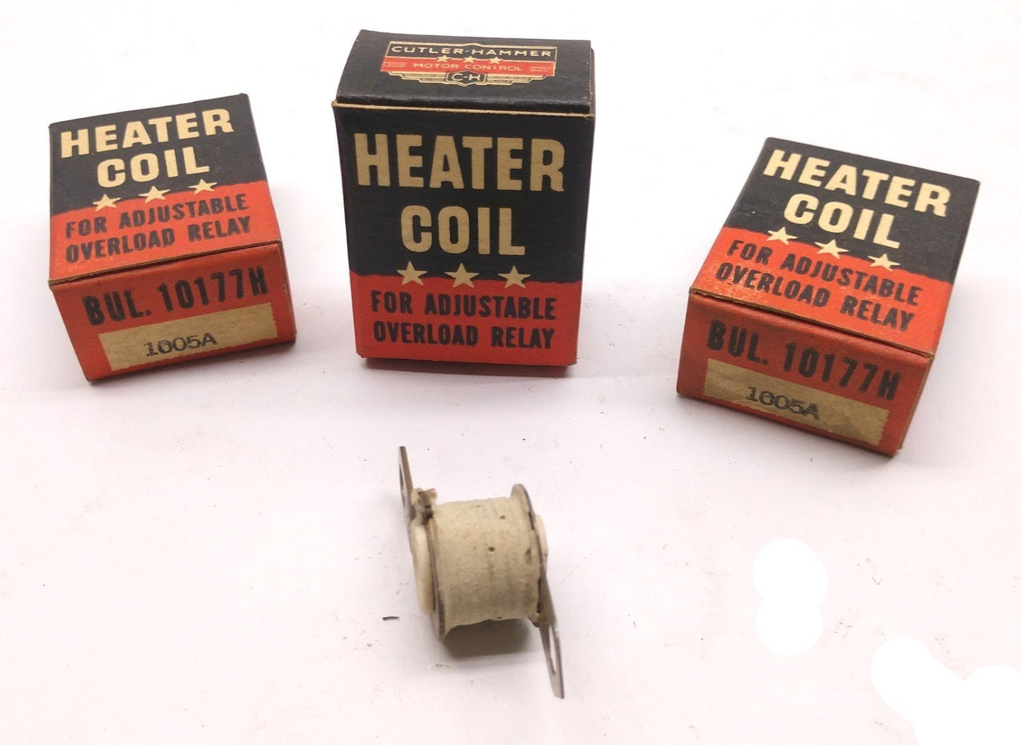 Used Lot of 3 In Box Cutler-Hammer Control 1005A Heater Coils
