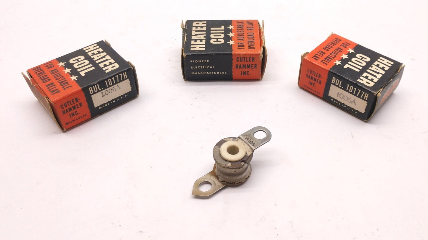 Used Lot of 3 In Box Cutler-Hammer Control 1006A Heater Coils