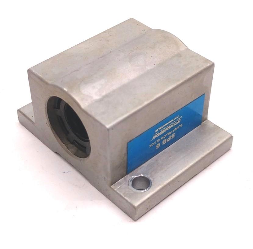Used Thomson SPB 6 Super Pillow Block ID: 3/8", 1-3/4" x 1-3/8"