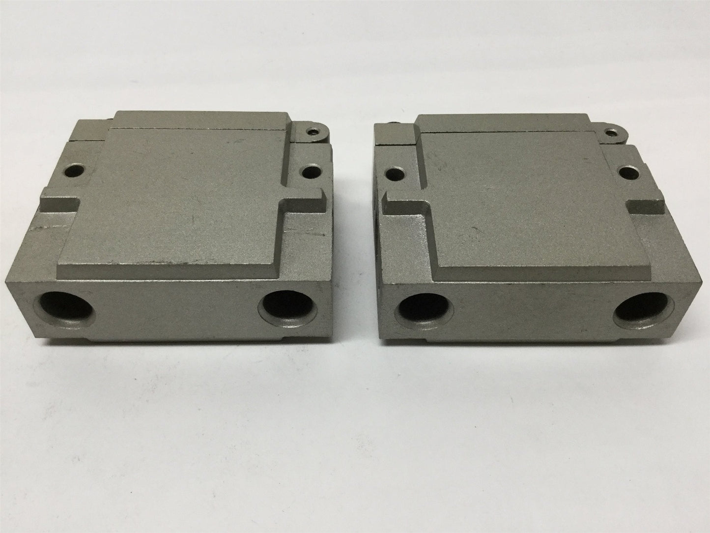 Used Lot of 2 SMC NZFA200-T02 Vacuum Suction Filters 1/4NPT, -100 to 0 kPa, 30µm