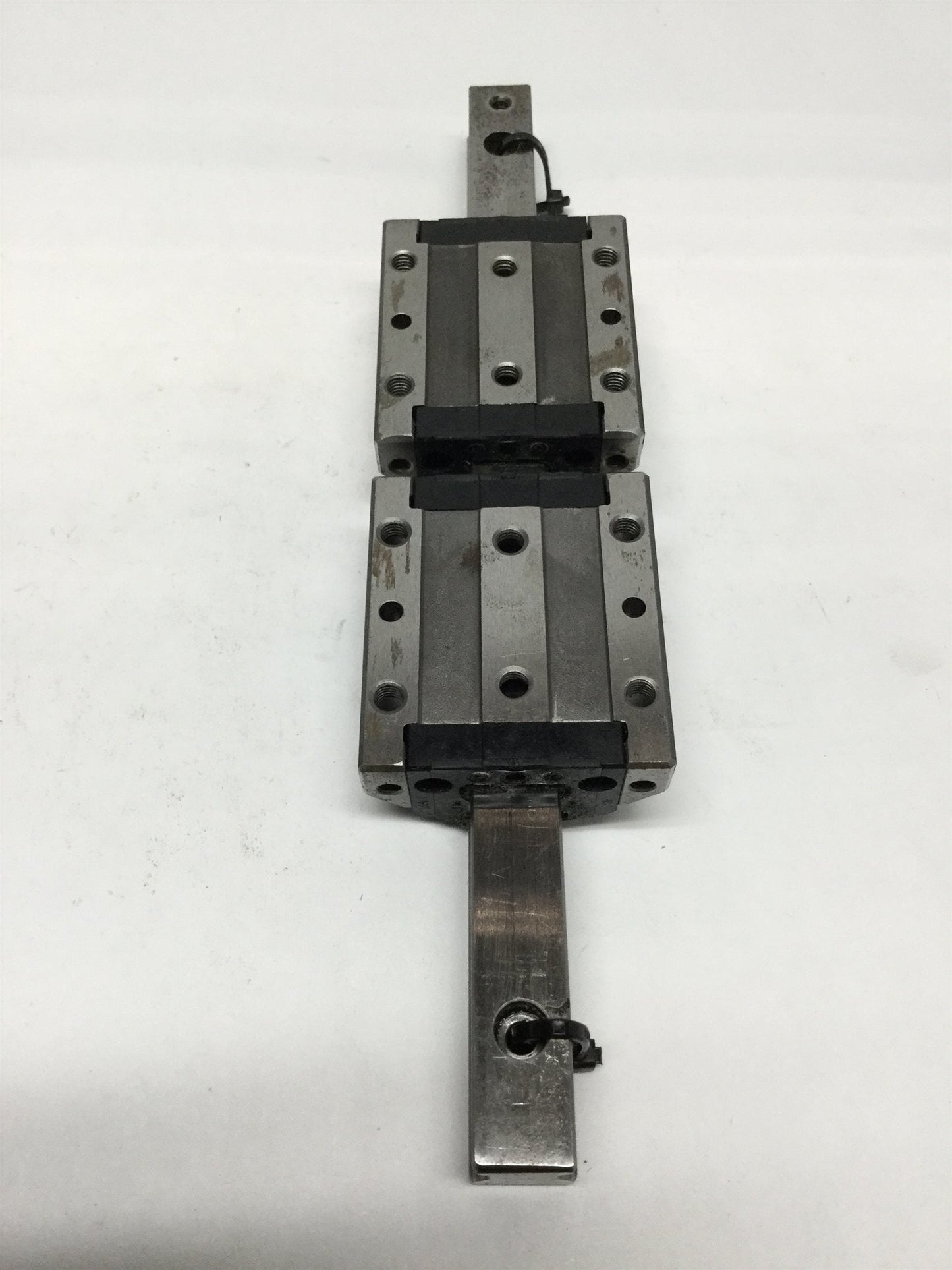 Used Star 1604-112-113-114-10 Linear Ball Bearing Block Slides on 215mm Guide Rail