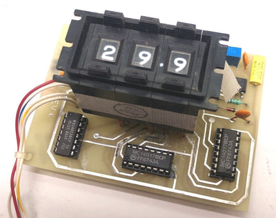 Used MEDRAD 72102-33-201 Counter w/ 72102-PC(A)-104 REV C Circuit Control Board