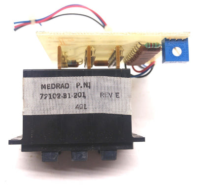 Used MEDRAD 72102-31-201 Rev E Counter w/ 72102-PC(A)-105 REV E Circuit Control Board
