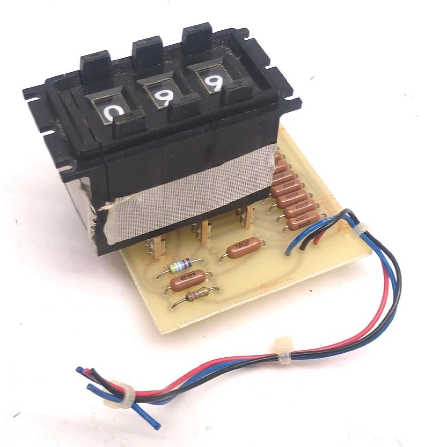 Used MEDRAD 72102-31-201 Rev E Counter w/ 72102-PC(A)-105 REV E Circuit Control Board