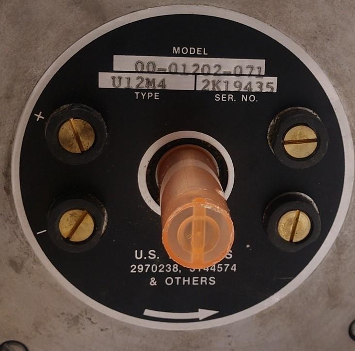 Used PMI Motors Kollmorgen 00-01202-071 Servo Disc DC Motor 0.5" Diameter Shaft