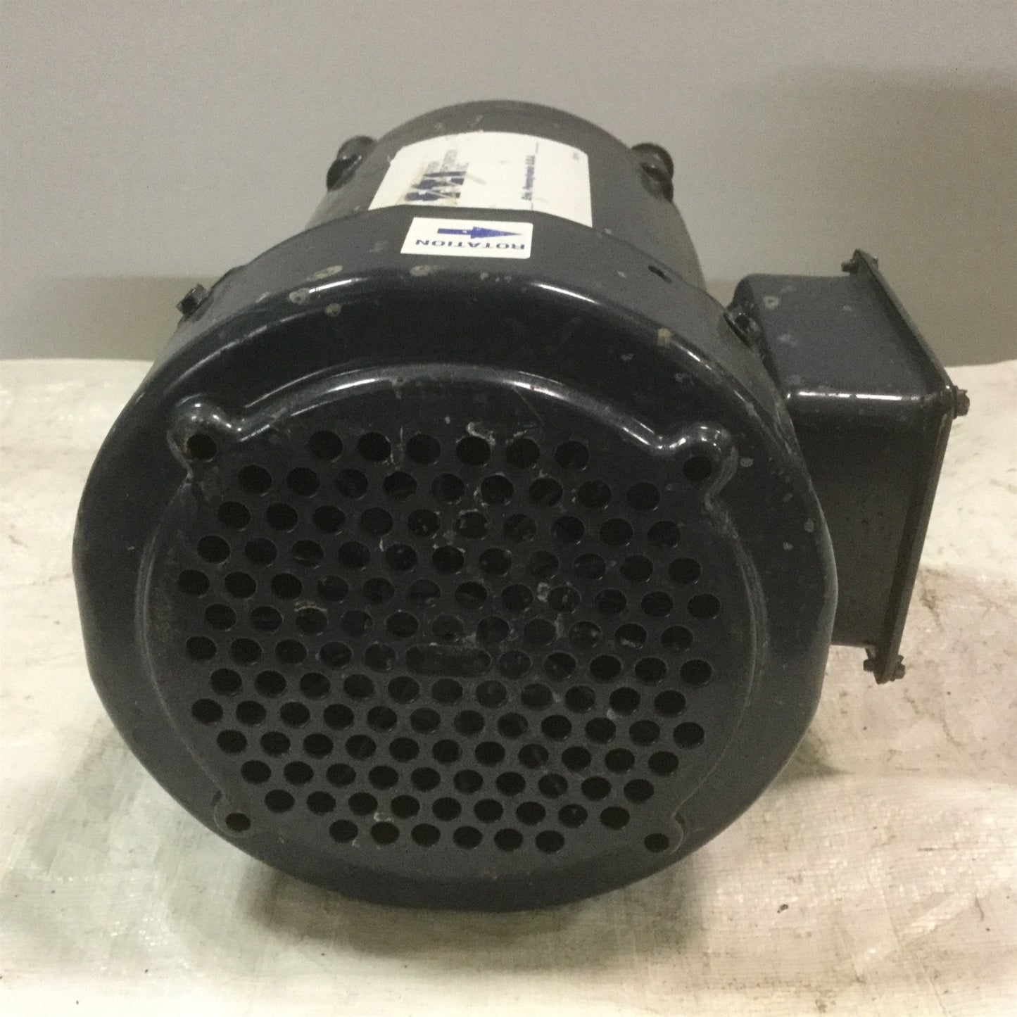 Used Finish Thompson 1113007112 Electric AC Pump Motor 1/2HP 3450RPM 50/60HZ 115/230V