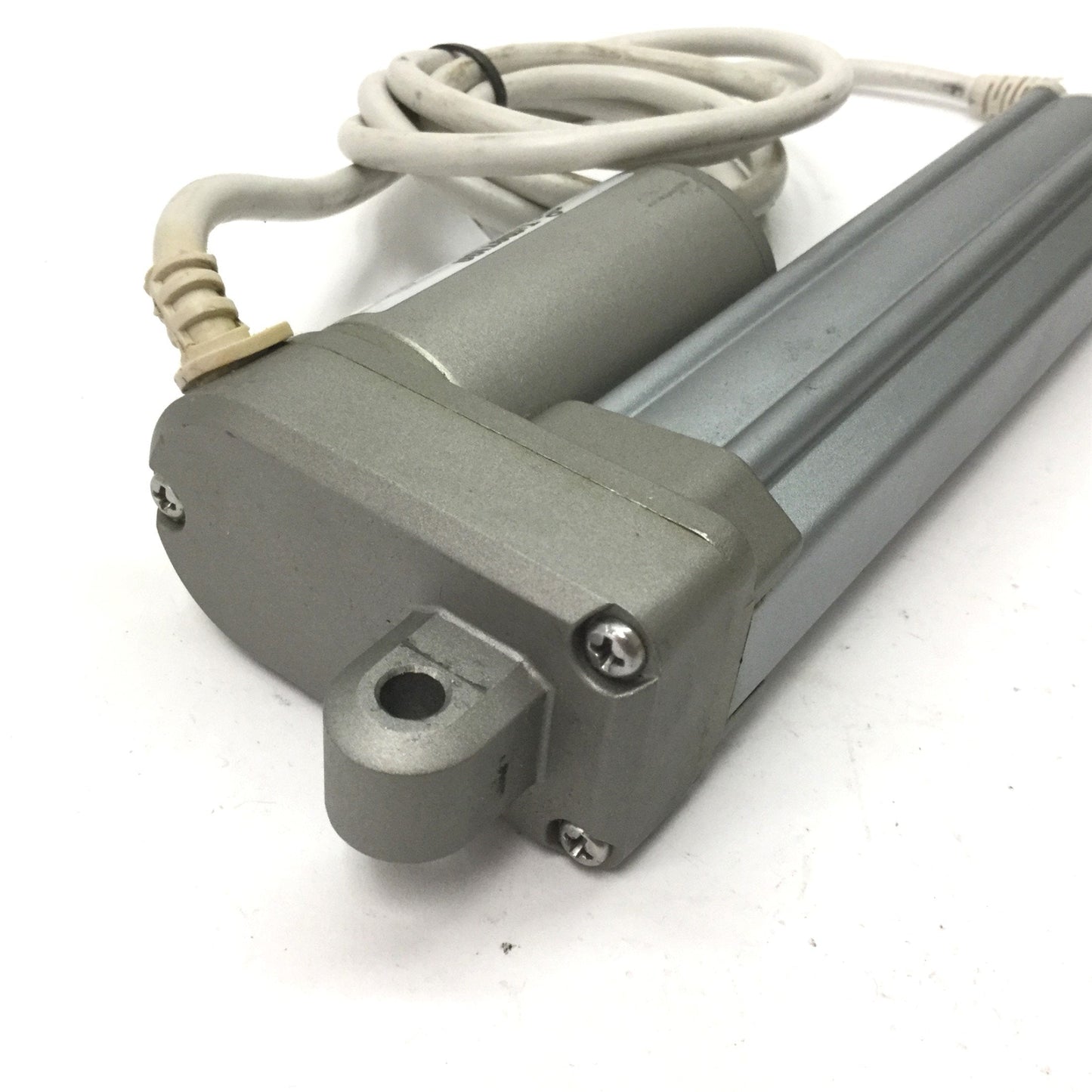Used Timotion TA2-5A-115220-1113-013-3 Linear Actuator, Voltage: 24VDC, Stroke: 115mm