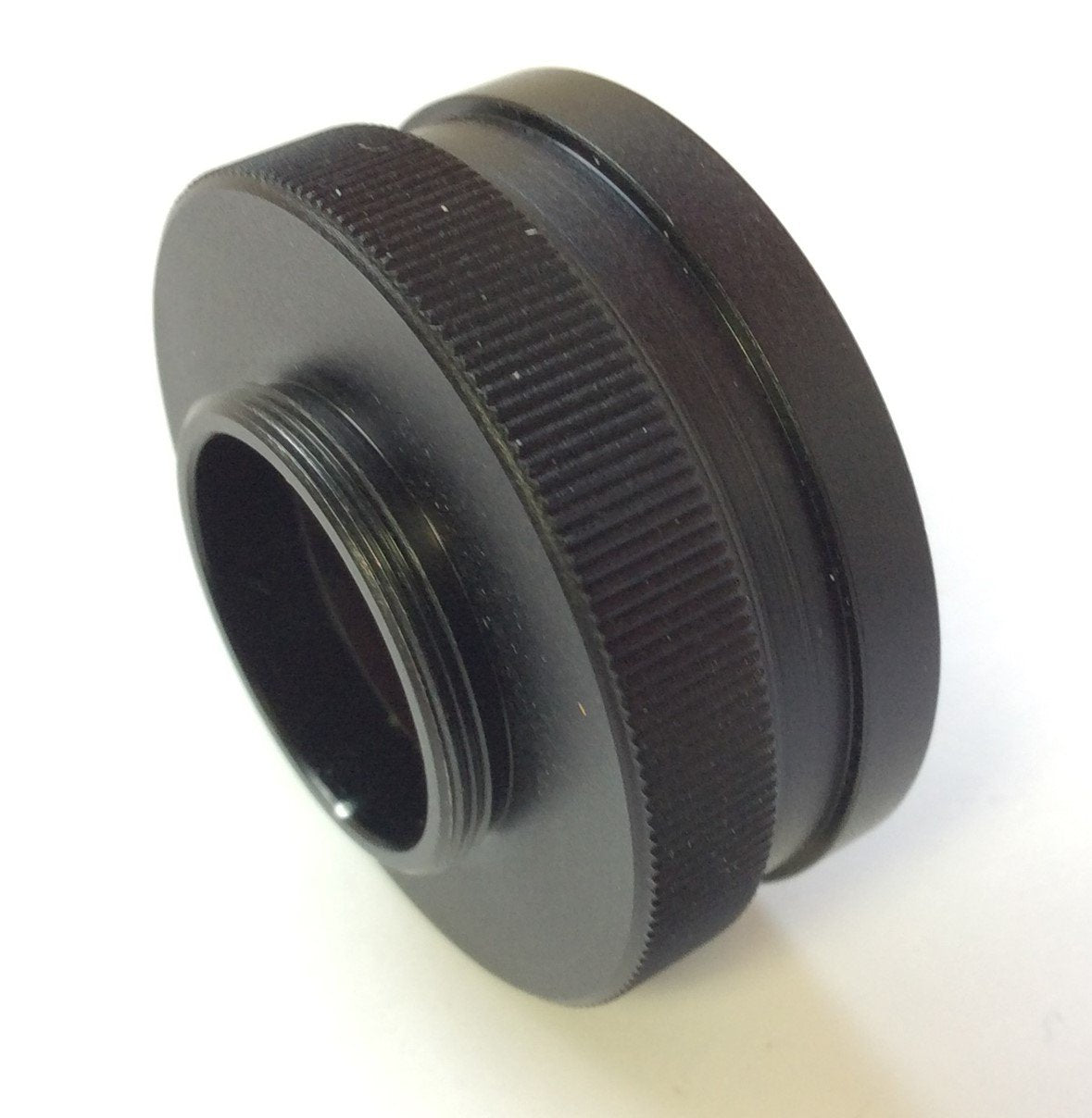 Used C-Mount to 1X Lens Adapter for Video Camera Microscopes, Height: 18mm