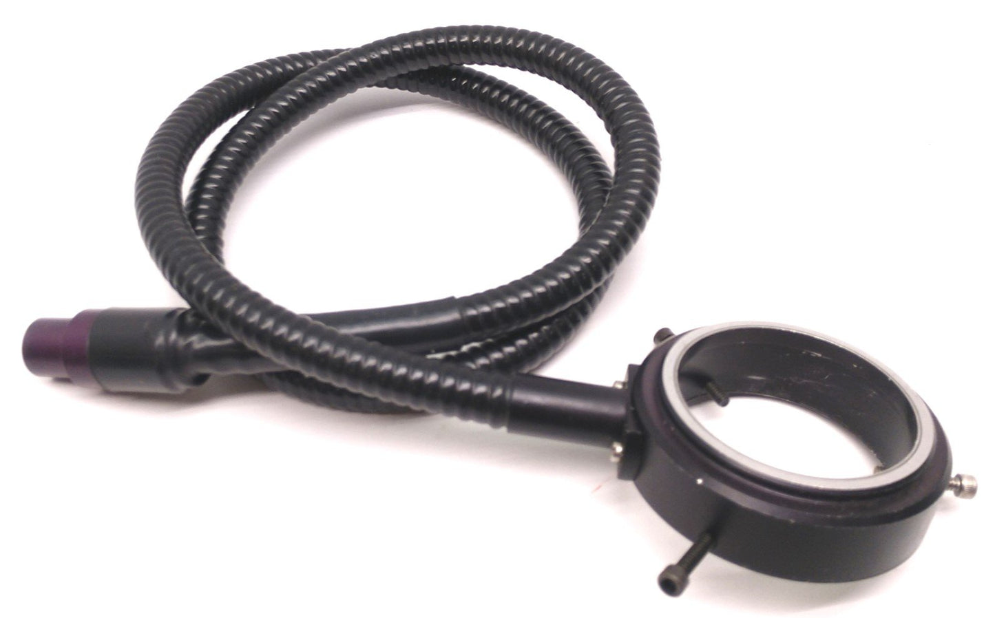 Used Fostec Fiber Optic Light Ring, ID: 50mm Ring, 33" Length, 16mm Input, 8mm Bundle