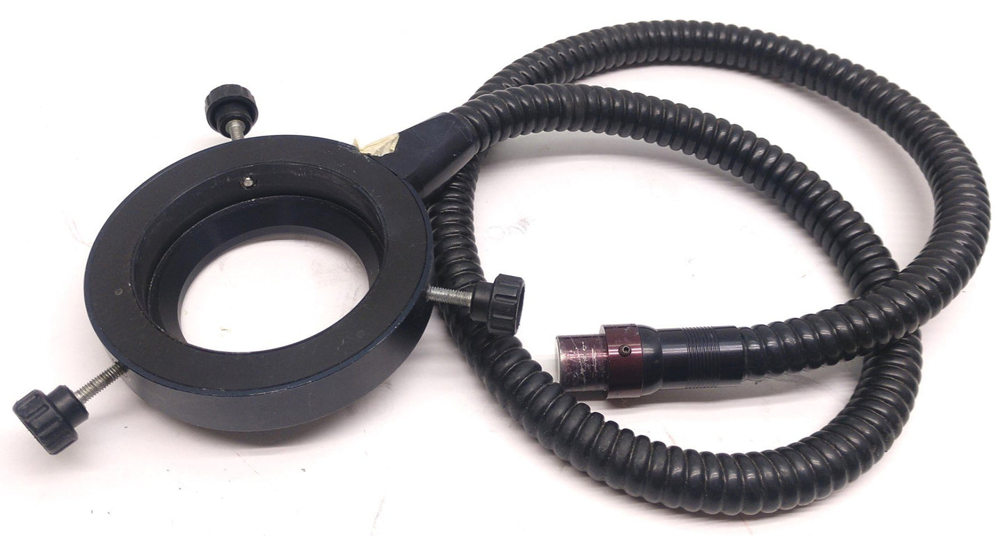 Used Fiber Optic Light Ring, ID: 53mm Ring, 32" Length, 5/8" Input, 3/8" Bundle