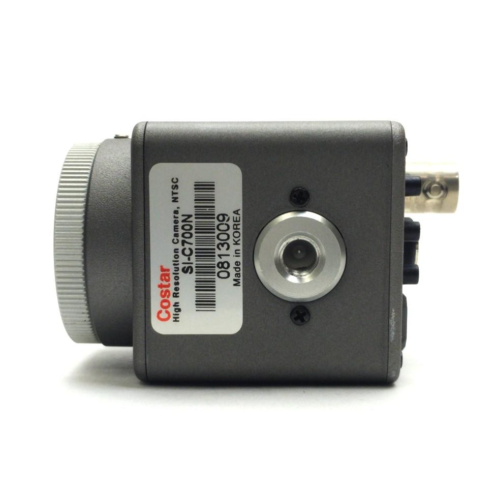 Used Costar SI-C700N Machine Vision Camera 1/3" Color CCD 976 x 494 S-Video BNC 12VDC