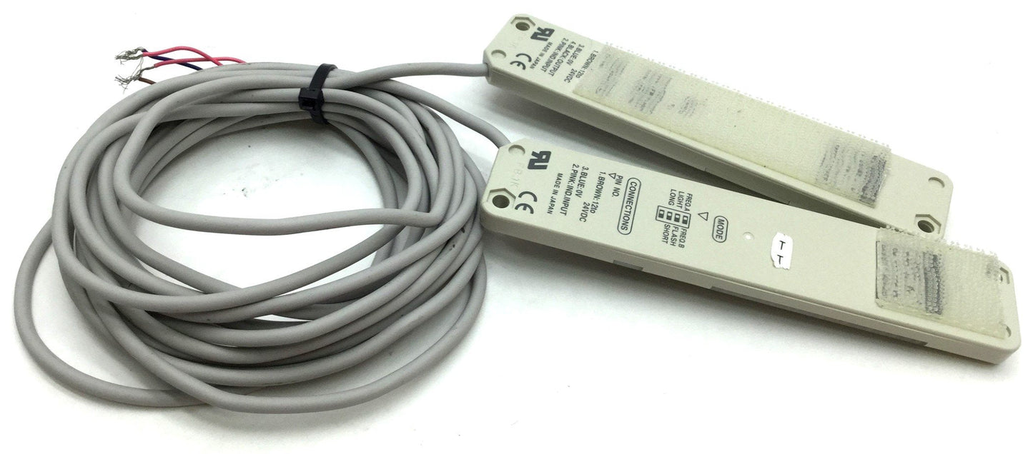 Used Panasonic NA1-PK5D NA1-PK5P Picking Curtain Sensor Photoelectric 12-24VDC